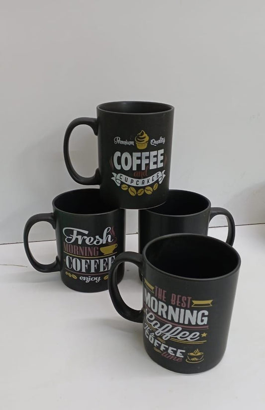 6pcs Classy Ceramic Mugs