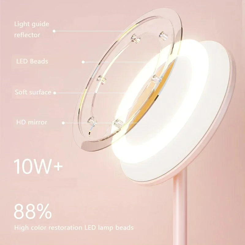 Smart Touch Led Portable Mirror