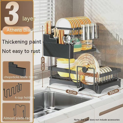 3 Layer Dish Rack