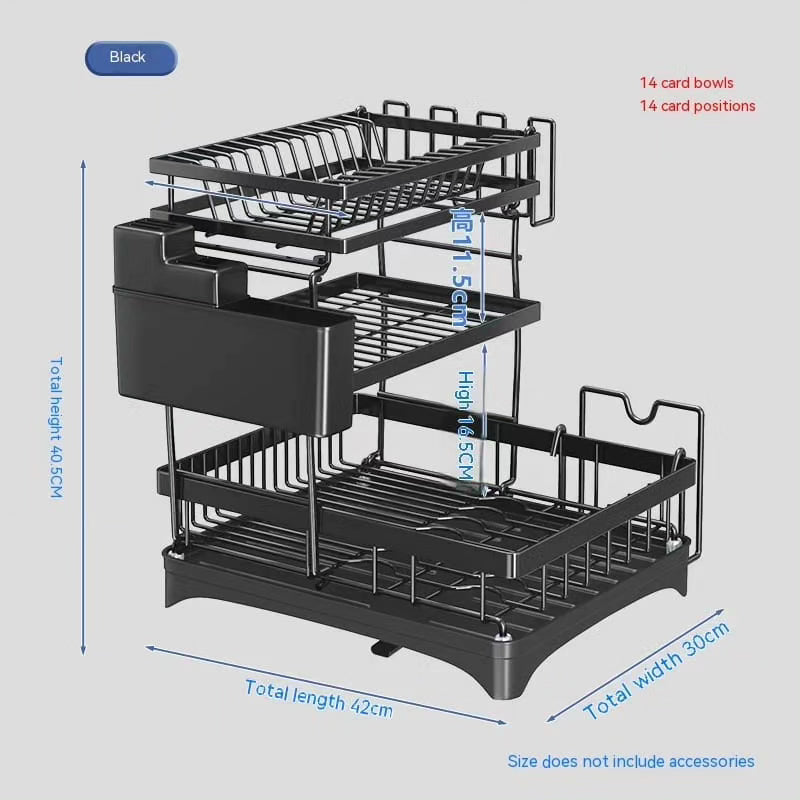 3 Layer Classy Dish Rack