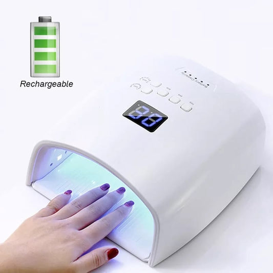 Rechargeable uv nail lamp