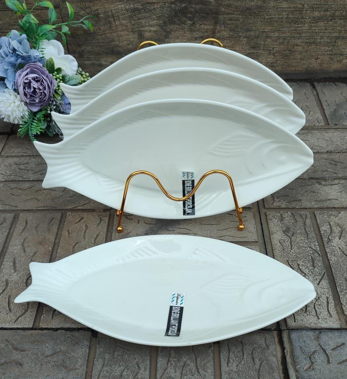 6pc Fish plates