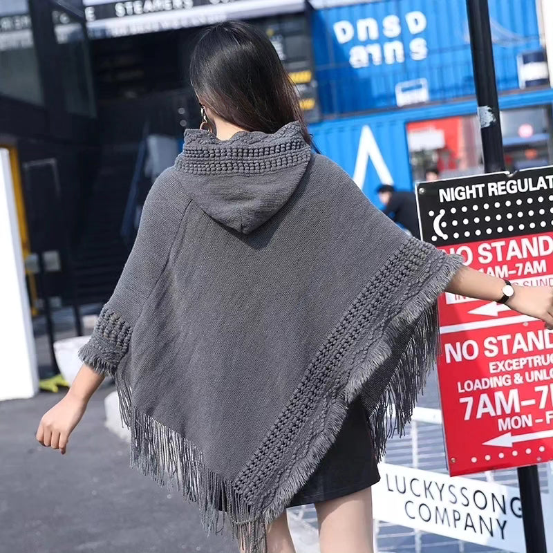 Woolen ponchos