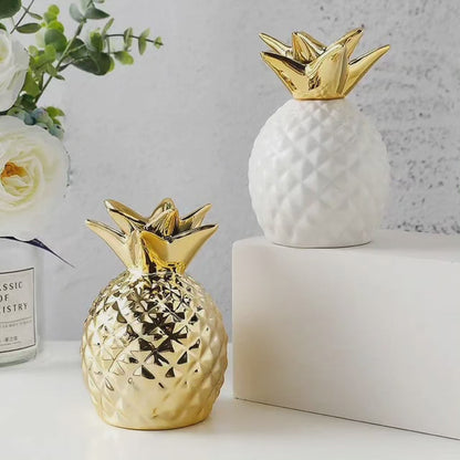 Gold Pineapple Decor