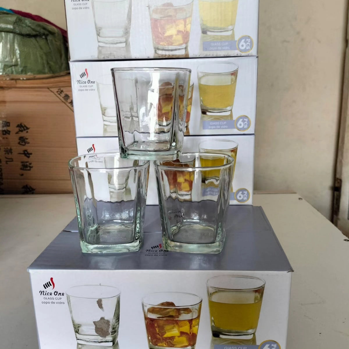 6pc Whiskey glasses