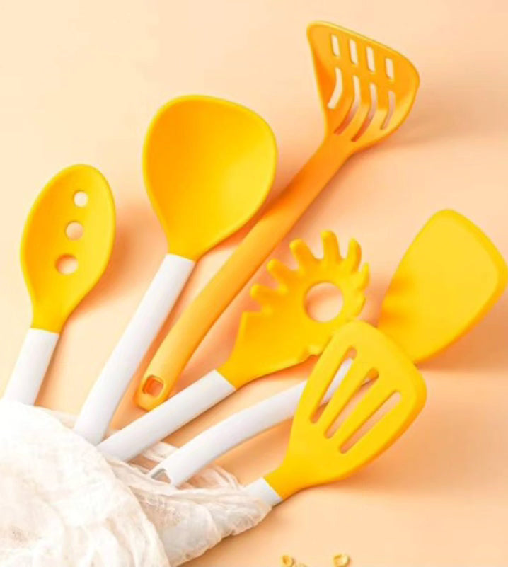 6pcs silicone cooking set