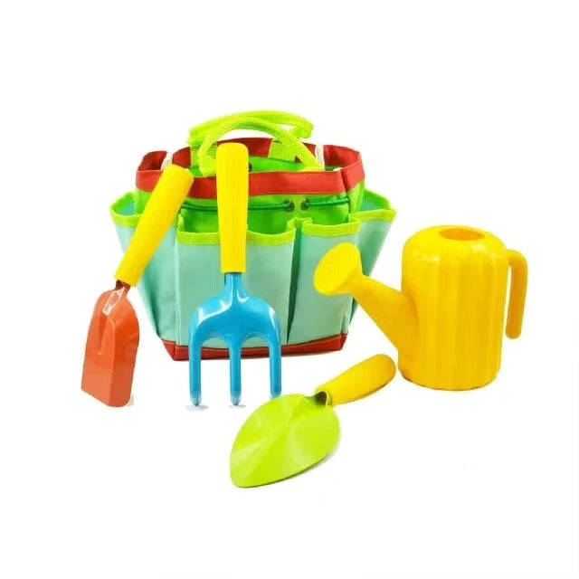 Fun and durable 5pcs kids garden tool set