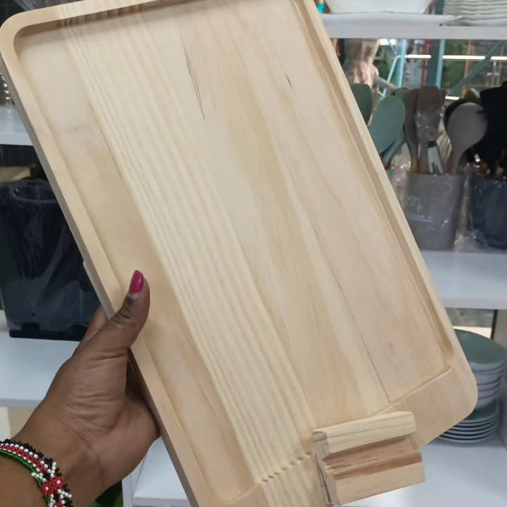 Rectangular Bamboo Sofa Tray