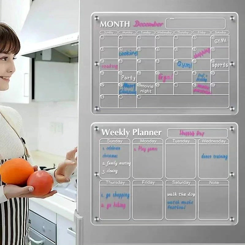 Magnetic Fridge Planner