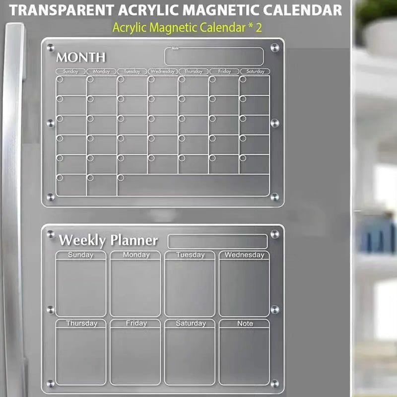 Magnetic Fridge Planner