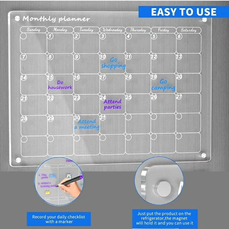 Magnetic Fridge Planner