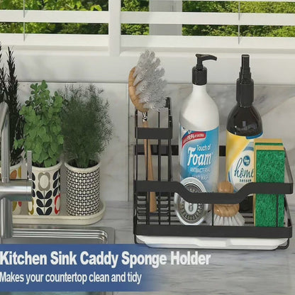 Kitchen Sink Drain Rack Sink Caddy BlackNov