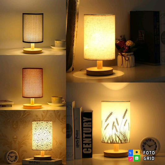 Bedside lamps with led light