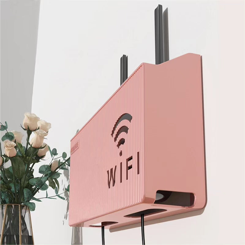 Wall mounted wireless wifi router box cover