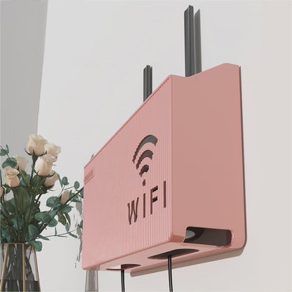 Wall mounted wireless wifi router box cover