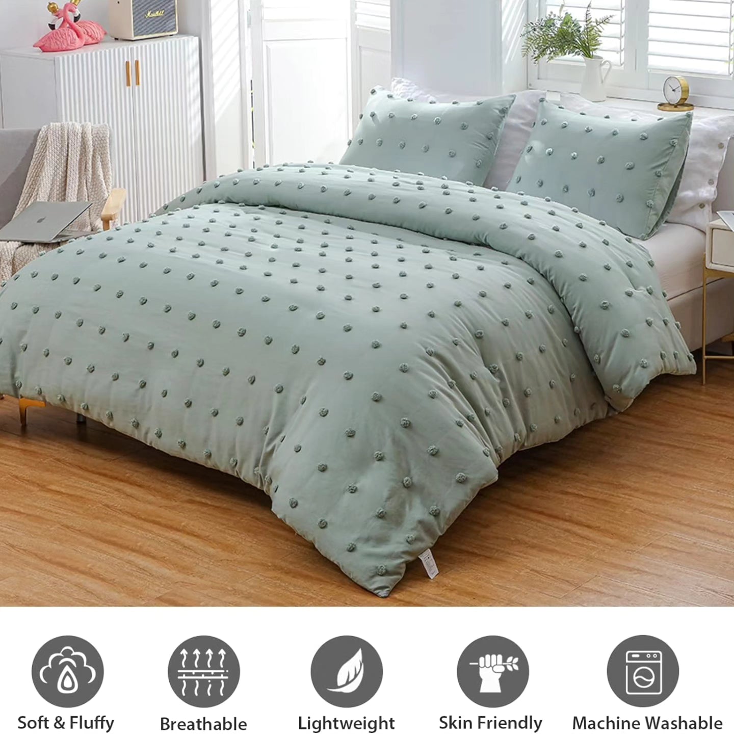 6*6/6*7 Comforter Duvet Set