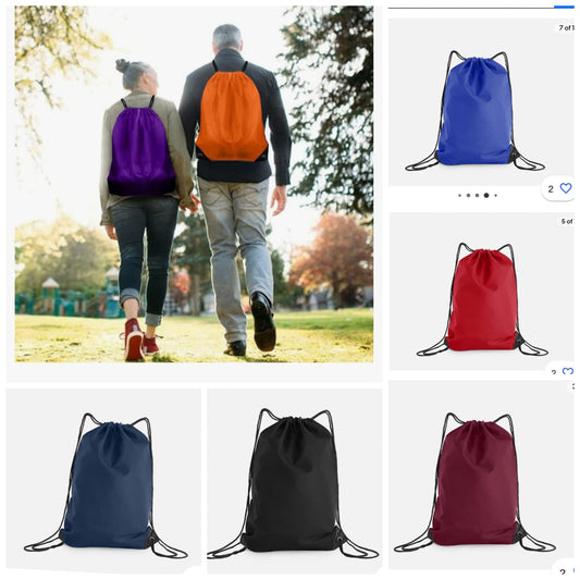 Draw string outdoor bag