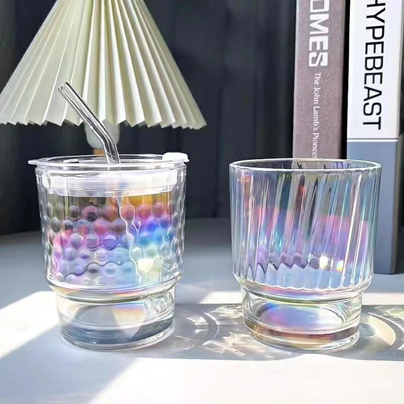 Borosilicate Glass Mug with Straw