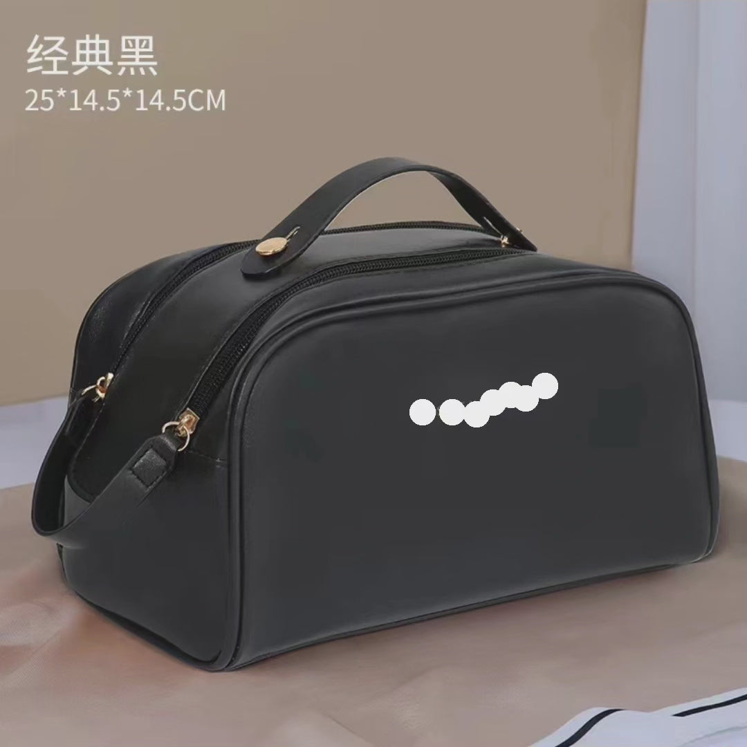 Leather Women Cosmetic Bag