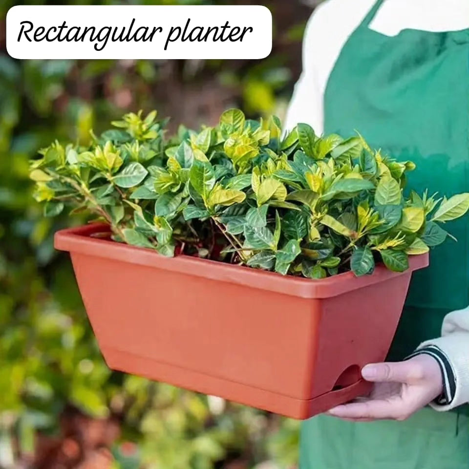 Rectangular planter