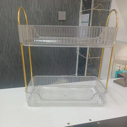 2 Layer Decorative Acrylic Organizer