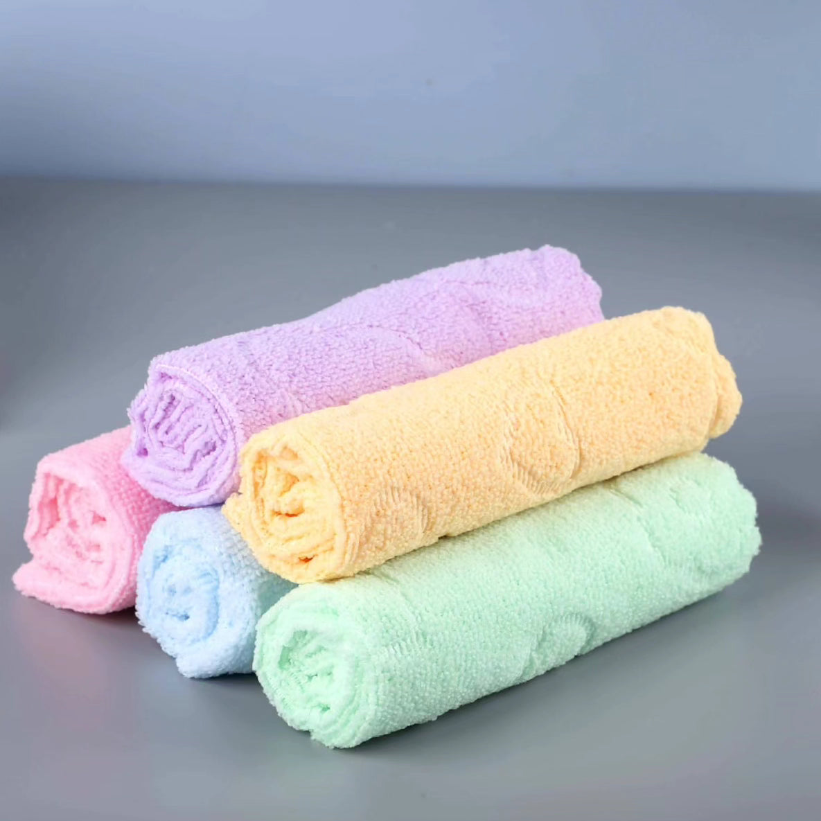 6pcs Coral Velvet Microfiber Towels