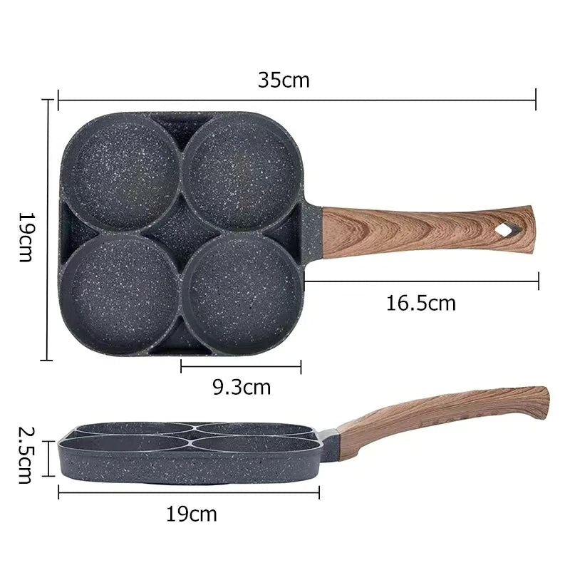 4 Hole Breakfast Pan