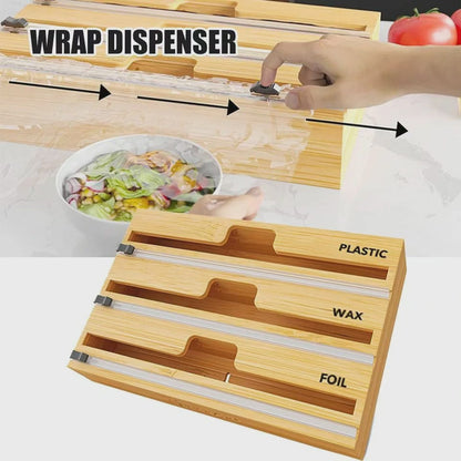 3 Layers Aluminum Foil Wrap Dispenser