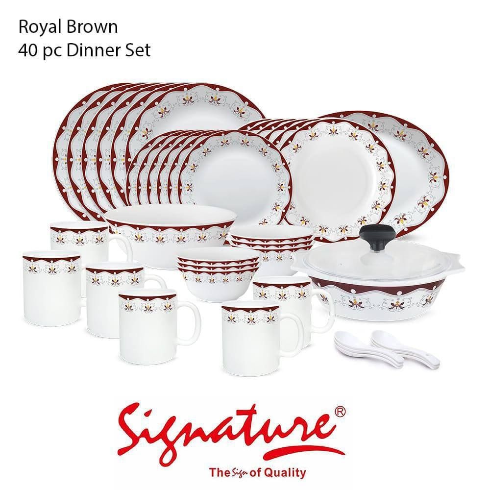 Signature dinner sets 40pc