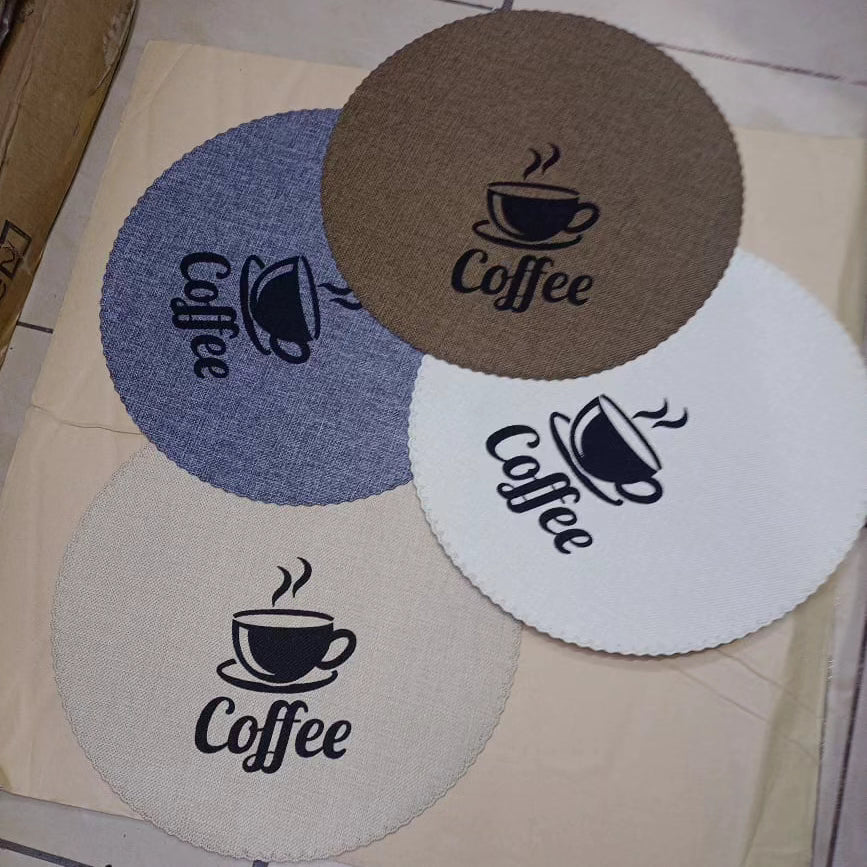 6pcs Round Table Mats