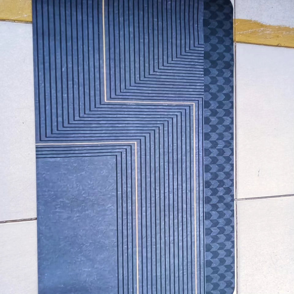 Rubber absorbent door mats