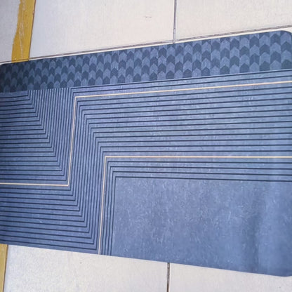 Rubber absorbent door mats