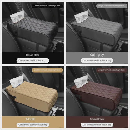 Car Armrest with Tissue Storage