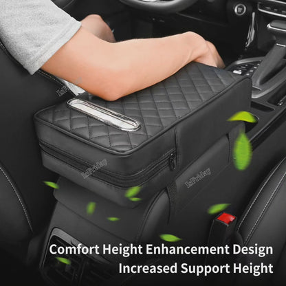 Car Armrest with Tissue Storage