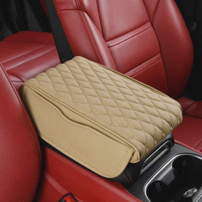 Universal Car Armrest Pad with Side Storage