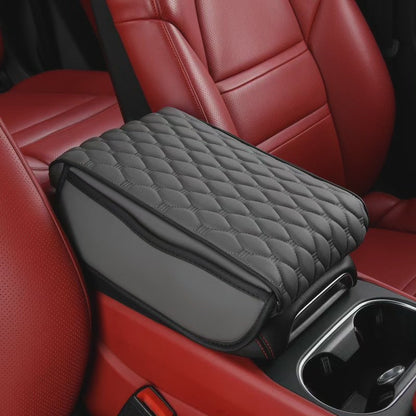 Universal Car Armrest Pad with Side Storage