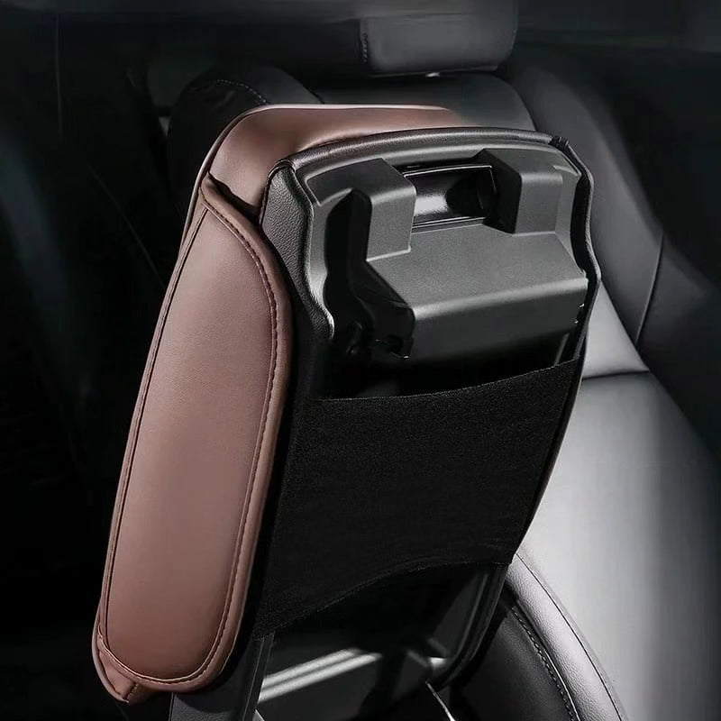 Universal Car Armrest Pad with Side Storage