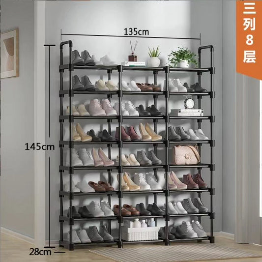 Multilayer shoe rack