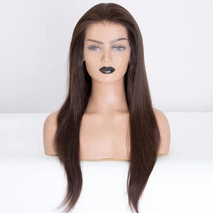 Semi human hair