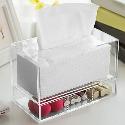 Acrylic  Cosmestic/Serviette Organizer