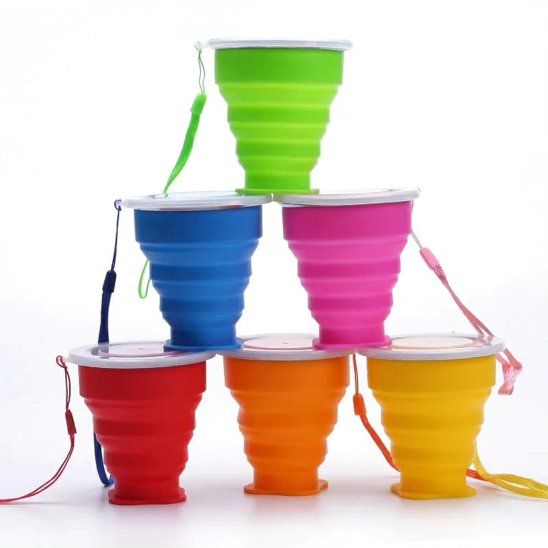 Foldable Silicone Travelling Cup