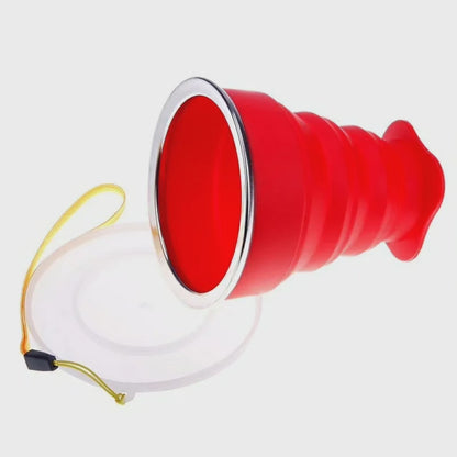 Foldable Silicone Travelling Cup