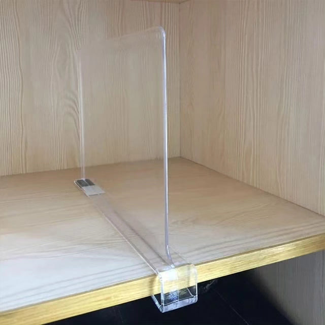 Acrylic drawer divider