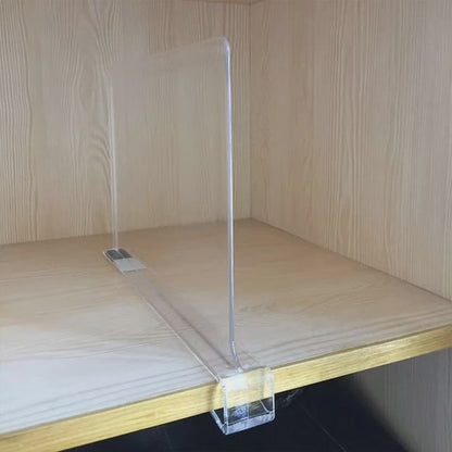 Acrylic drawer divider