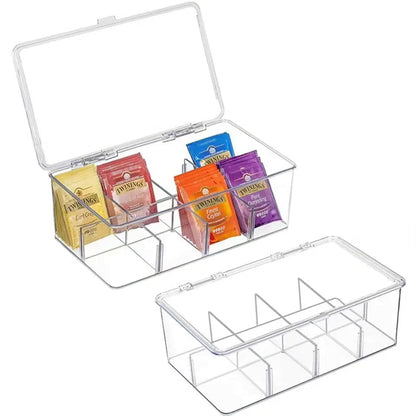 Acrylic Tea Bag Organizer