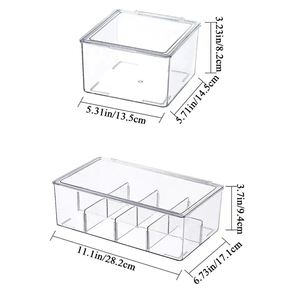 Acrylic Tea Bag Organizer