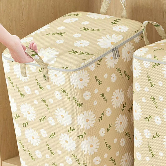 3pcs Non Woven Zipper Storage Quilt Bag