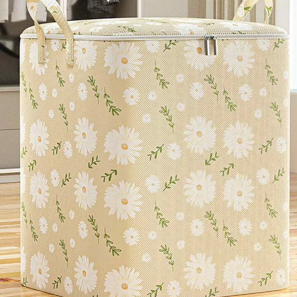 3pcs Non Woven Zipper Storage Quilt Bag