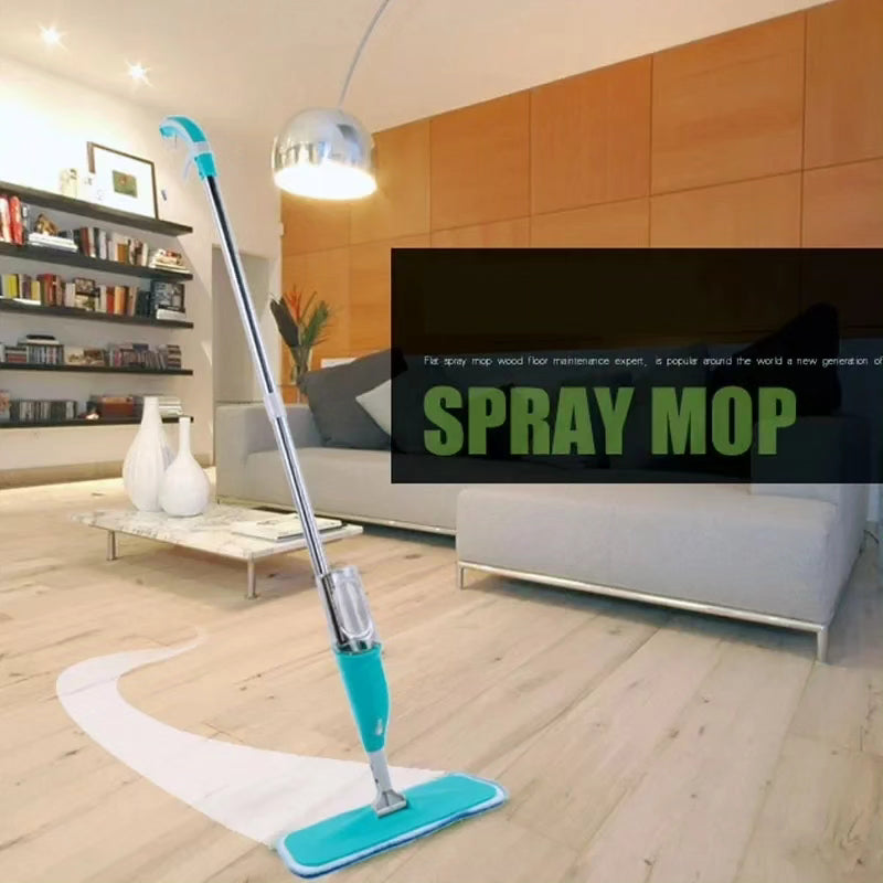 Spray mop & 360 degree handle mop Red