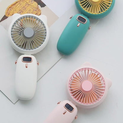 Rechargeable Mini Fan with Strap